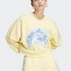 Adidas Originals Crew Graphic - Sweatshirt - Almost Yellow -Adidas Shop ccb3b0ecaca345b7a60e347ec772096f