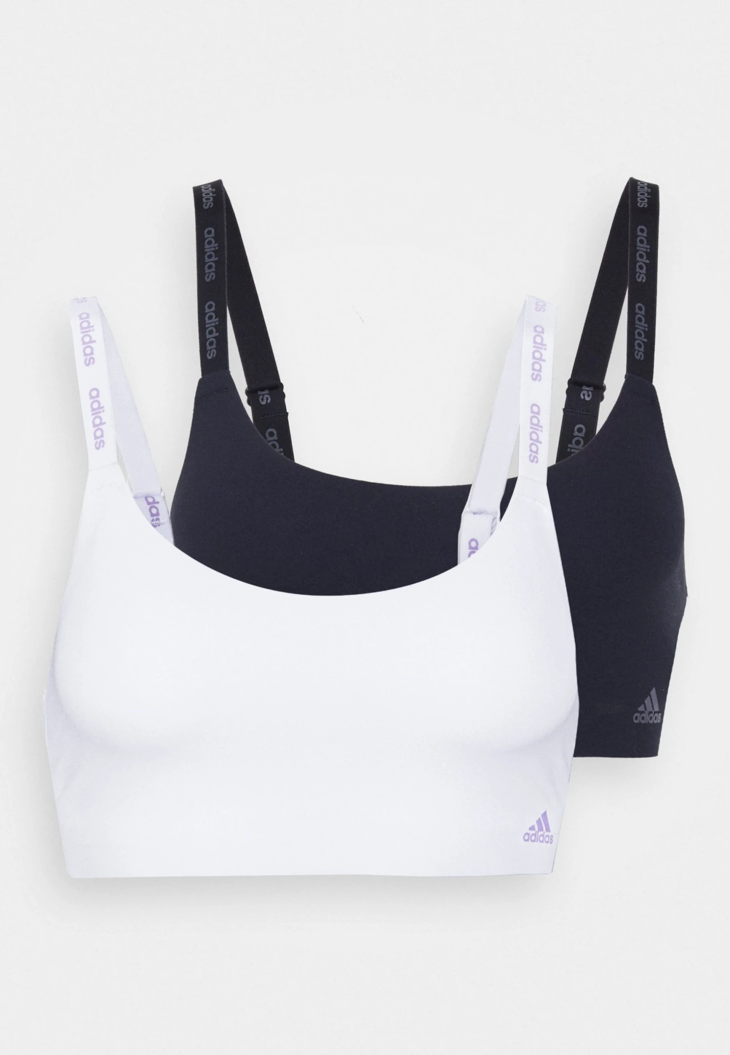 Adidas Sportswear Scoop Lounge Bra (2Pk) - Bustier - Black 7 Adidas Sportswear Scoop Lounge Bra (2Pk) - Bustier - Black - Image 5