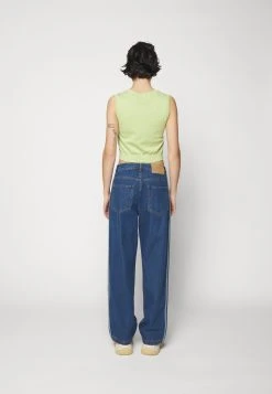 Adidas Originals Pant - Relaxed Fit Jeans - Blue Indigo Denim -Adidas Shop cf32da23f8cd441396d9ca06a1a5fa6d