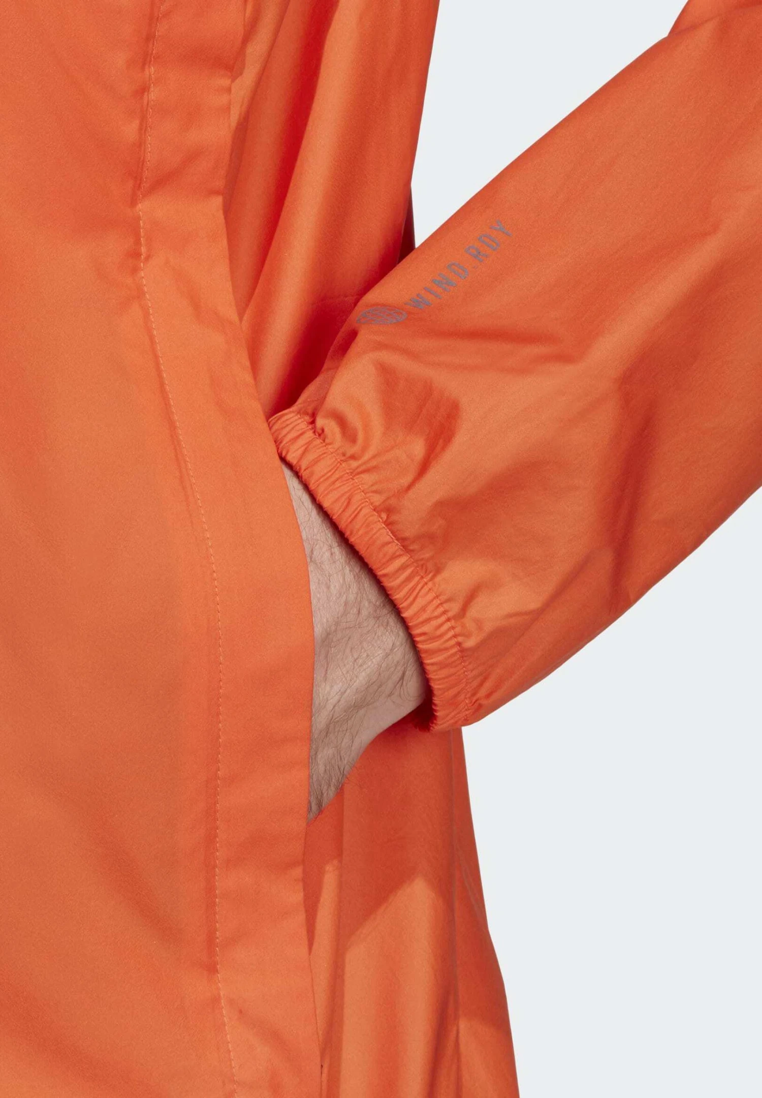 Adidas TERREX Multi Wind - Outdoor Jacket - Semi Impact Orange 4 Adidas TERREX Multi Wind - Outdoor Jacket - Semi Impact Orange - Image 2