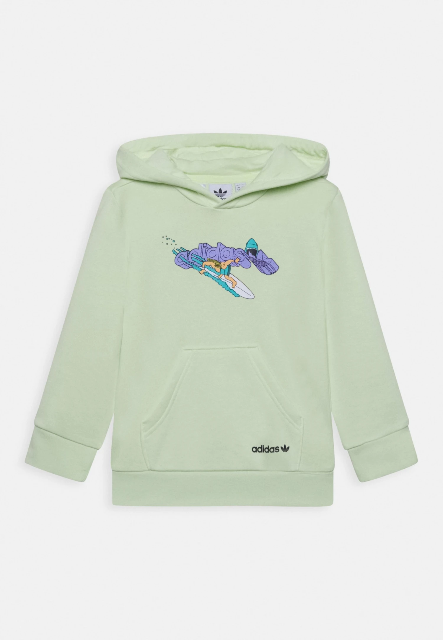 Adidas Originals Hoodie - Neon Green 3 Adidas Originals Hoodie - Neon Green