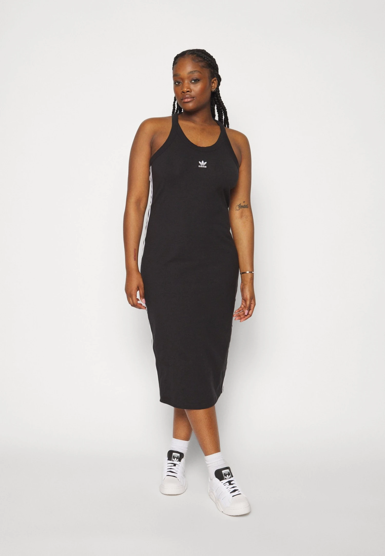 Adidas Originals Long Tank Dress - Jersey Dress 6 Adidas Originals Long Tank Dress - Jersey Dress - Image 4
