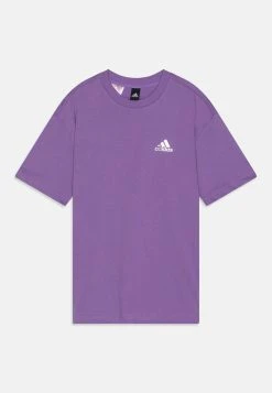 Adidas Sportswear Loose Unisex - Print T-Shirt - Violet Fusion/Silver Metallic
