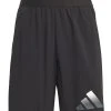 Adidas Sportswear Train Icons Aeroready Logo - Shorts - BlackWhite -Adidas Shop d13edae4bf0e4a998312e803757b9a9c