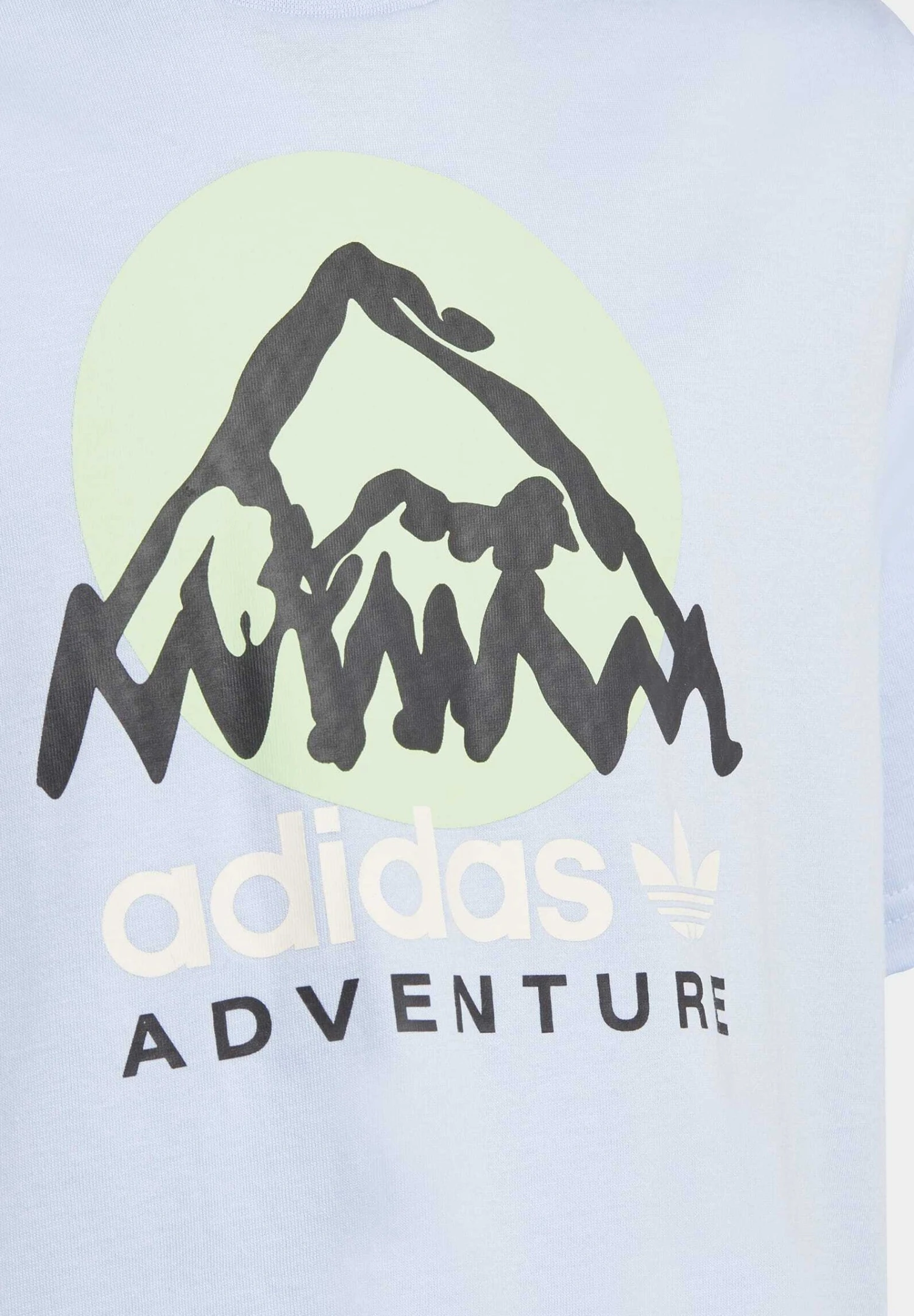 Adidas Originals Adventure- Print T-Shirt - Blue Dawn 7 Adidas Originals Adventure- Print T-Shirt - Blue Dawn - Image 5