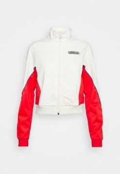 Adidas Originals Track - Training Jacket - White/Vivid Red -Adidas Shop d28ad6c3e4a44d5995ad5fdc8ba5713b