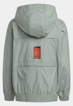 Adidas Sportswear U Ce Q2 Wb - Light Jacket - Silver Green/App Solar Red -Adidas Shop d302acc1d5d343aeb6016cb190b4d85f