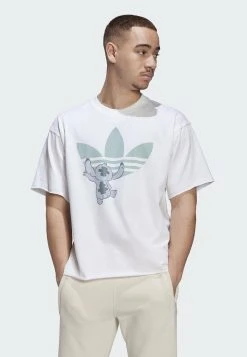 Adidas Originals Print T-Shirt - White