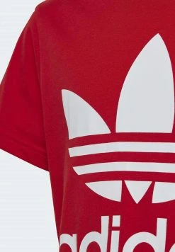 Adidas Originals Trefoil Junior Unisex - Print T-Shirt - Red -Adidas Shop d38c5c231a364d0198ffea0a542e71c1