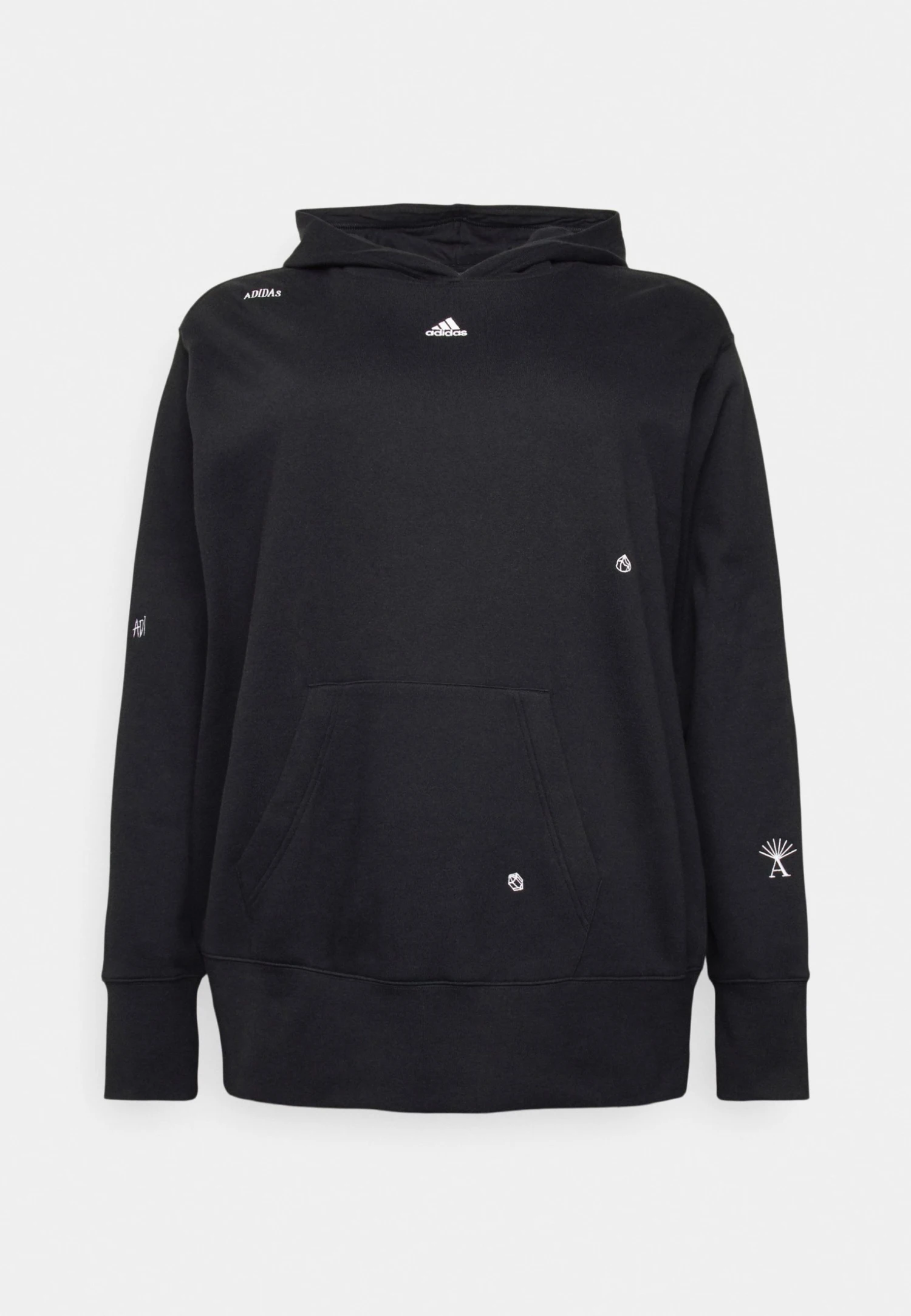 Adidas Sportswear Sweatshirt - Black/White 3 Adidas Sportswear Sweatshirt - Black/White