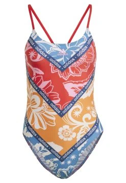 Adidas Sportswear X Farm Rio - Swimsuit - Vivid Red Bliss Pink -Adidas Shop d66d90b2dd2a425d83bbed7efccc24ee