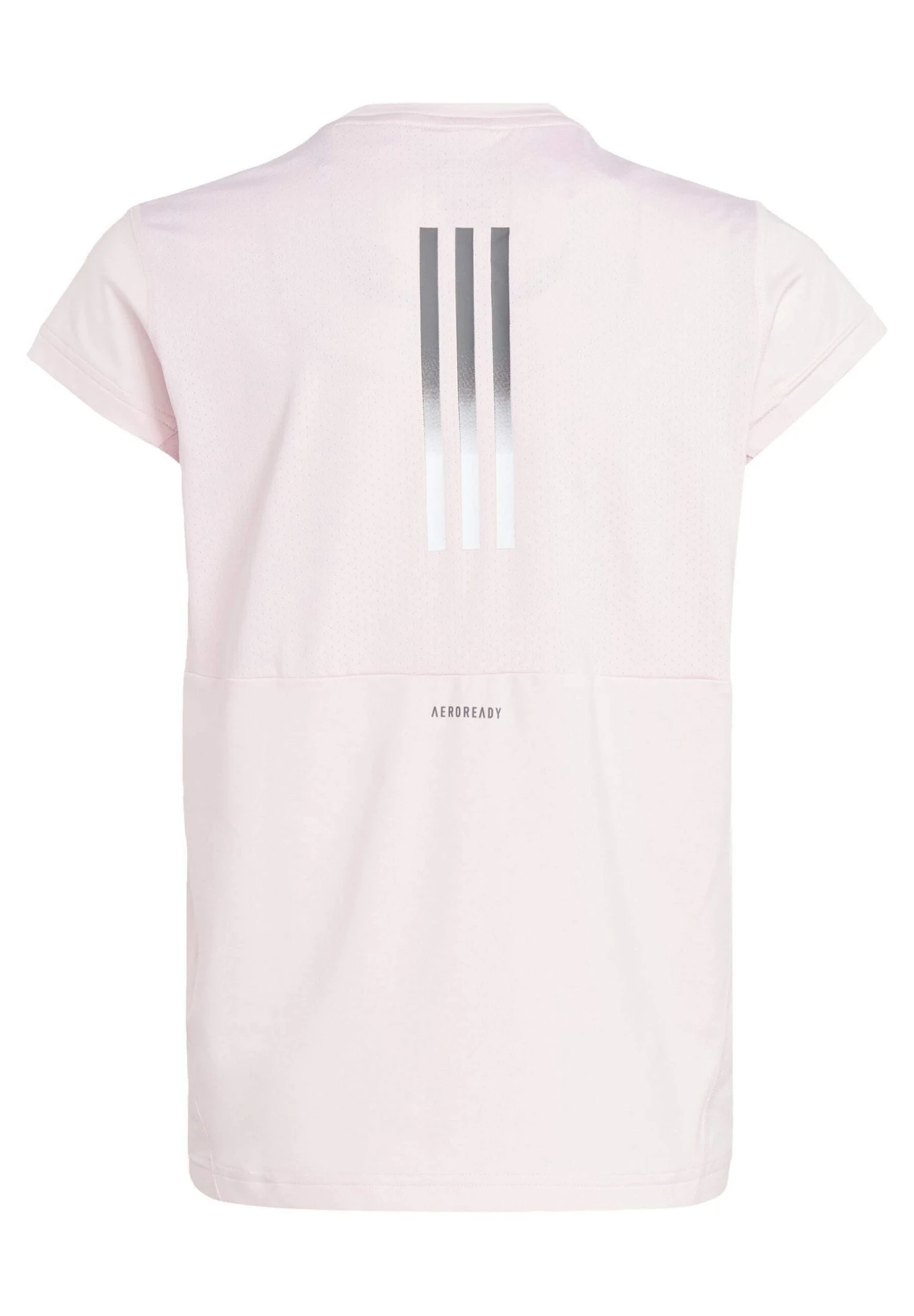 Adidas Sportswear Training Aeroready 3-Stripes - Print T-Shirt - Clear Pink/White/Grey Four 4 Adidas Sportswear Training Aeroready 3-Stripes - Print T-Shirt - Clear Pink/White/Grey Four - Image 2