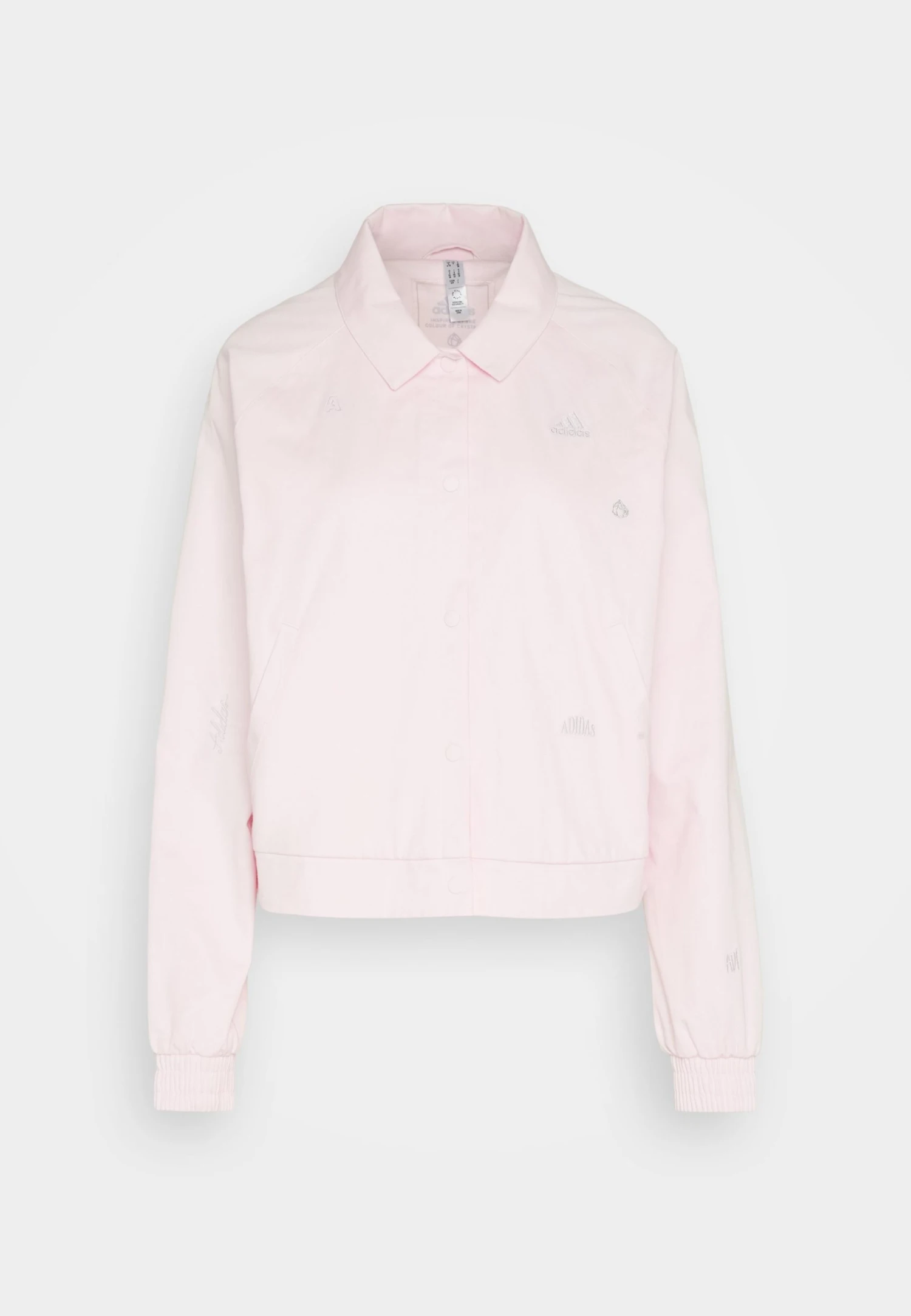 Adidas Sportswear With Healing Crystals Inspired Graphics - Summer Jacket - Clear Pink/Silver Dawn 7 Adidas Sportswear With Healing Crystals Inspired Graphics - Summer Jacket - Clear Pink/Silver Dawn - Image 5