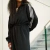 Adidas Originals High Neck Long Sleeve Zip Dress - Jersey Dress - Black 1 Adidas Originals High Neck Long Sleeve Zip Dress - Jersey Dress - Black -Adidas Shop d7ad094cef0745b2b5d5027ec1c99196