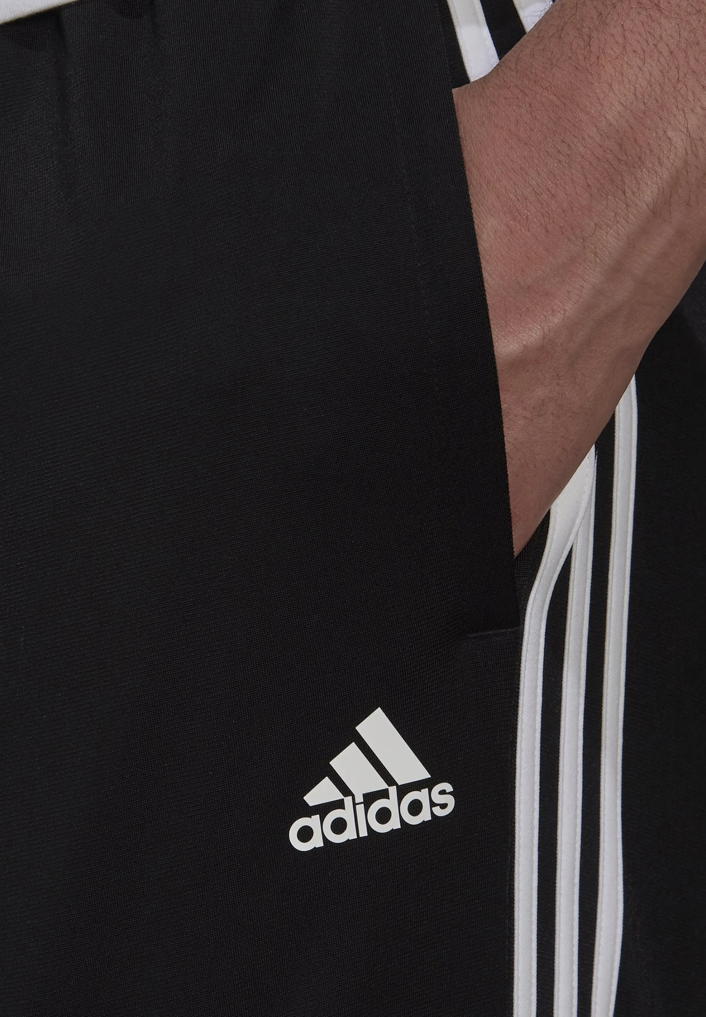 Adidas Sportswear M 3S Jog Tp Tri - Tracksuit Bottoms - Black/White 6 Adidas Sportswear M 3S Jog Tp Tri - Tracksuit Bottoms - Black/White - Image 4