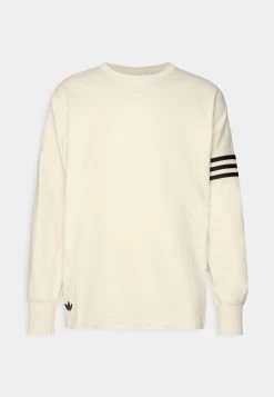 Adidas Originals Neuclassics Ls - Sweatshirt - White/Black -Adidas Shop d85b46d8ae71497385fc4f8e10461cfc