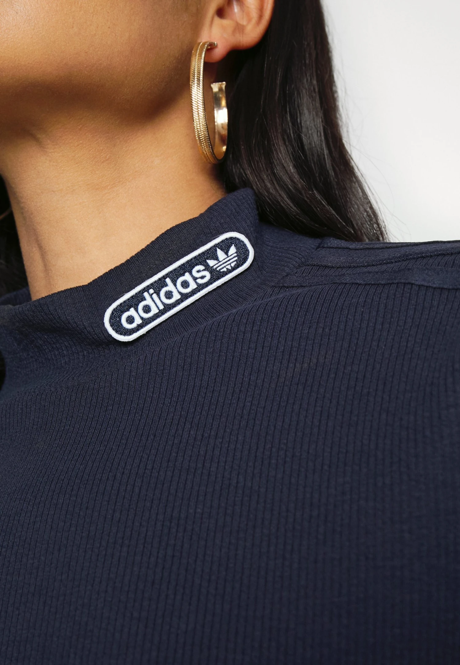 Adidas Originals Cropped - Long Sleeved Top - Legend Ink 12 Adidas Originals Cropped - Long Sleeved Top - Legend Ink - Image 10