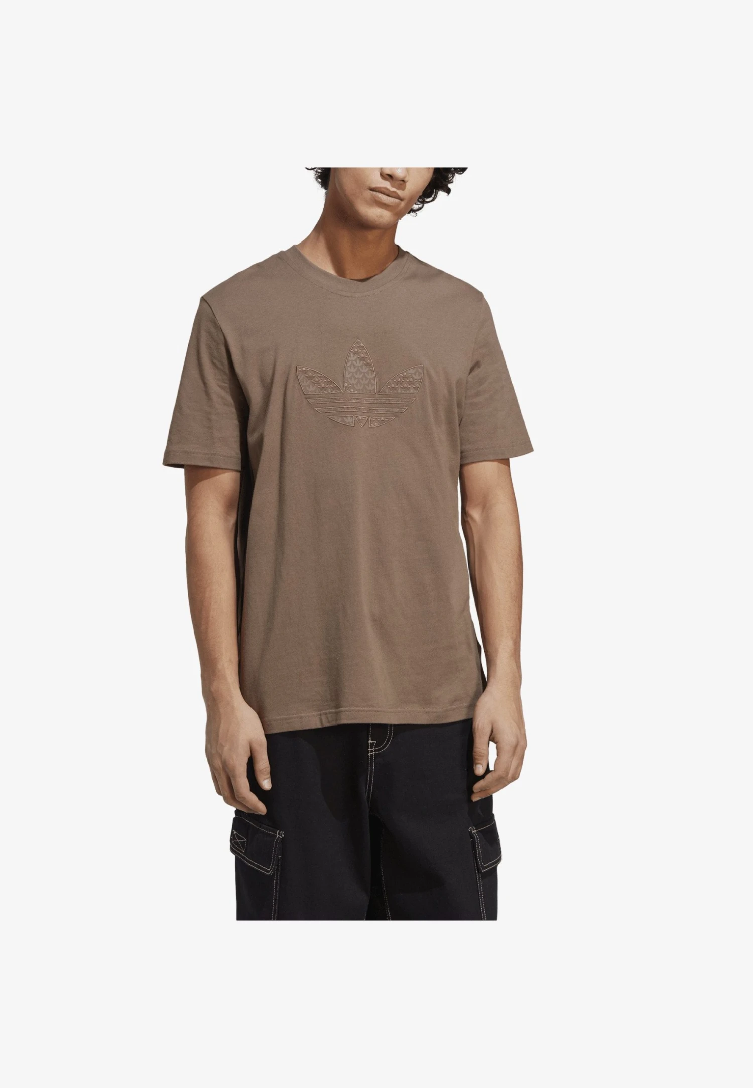 Adidas Originals Mono Tee - Print T-Shirt - Earth Strata 6 Adidas Originals Mono Tee - Print T-Shirt - Earth Strata - Image 4