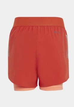 Adidas Sportswear Two-In-One Aeroready Running - Tracksuit Bottoms - Preloved Red Coral Fusion Reflective Silver -Adidas Shop da80c549ab8247388dfbc742e11eefca