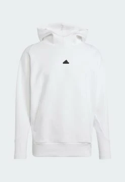 Adidas Sportswear Z N E Overhead - Hoodie - White -Adidas Shop dbe41d3dc0eb463e9587338dd736d0e4