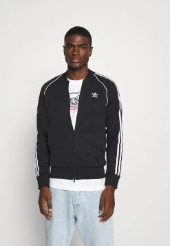 Adidas Originals Zip-Up Sweatshirt - Black/White