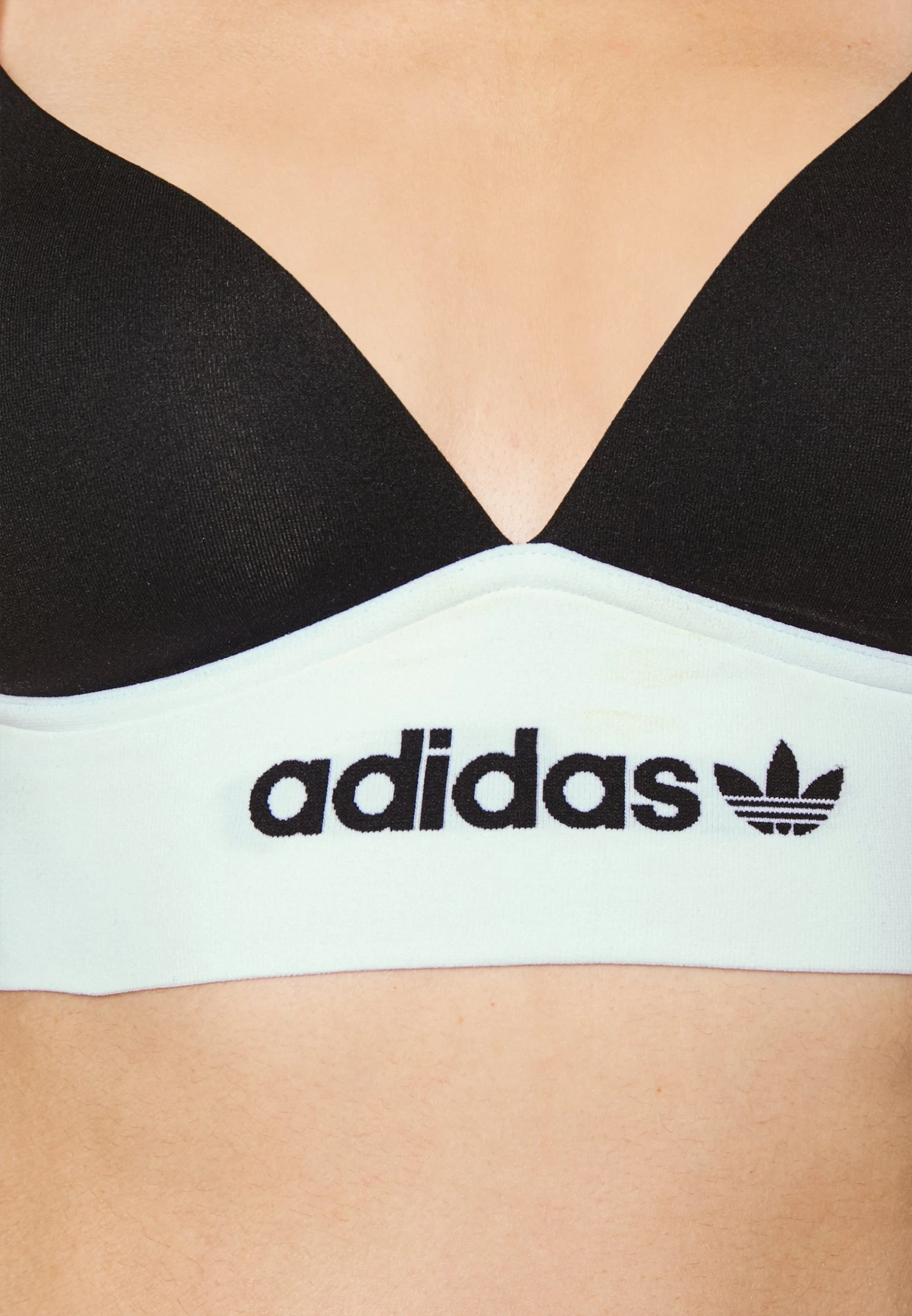 Adidas Originals Triangle Bra - Black 8 Adidas Originals Triangle Bra - Black - Image 6