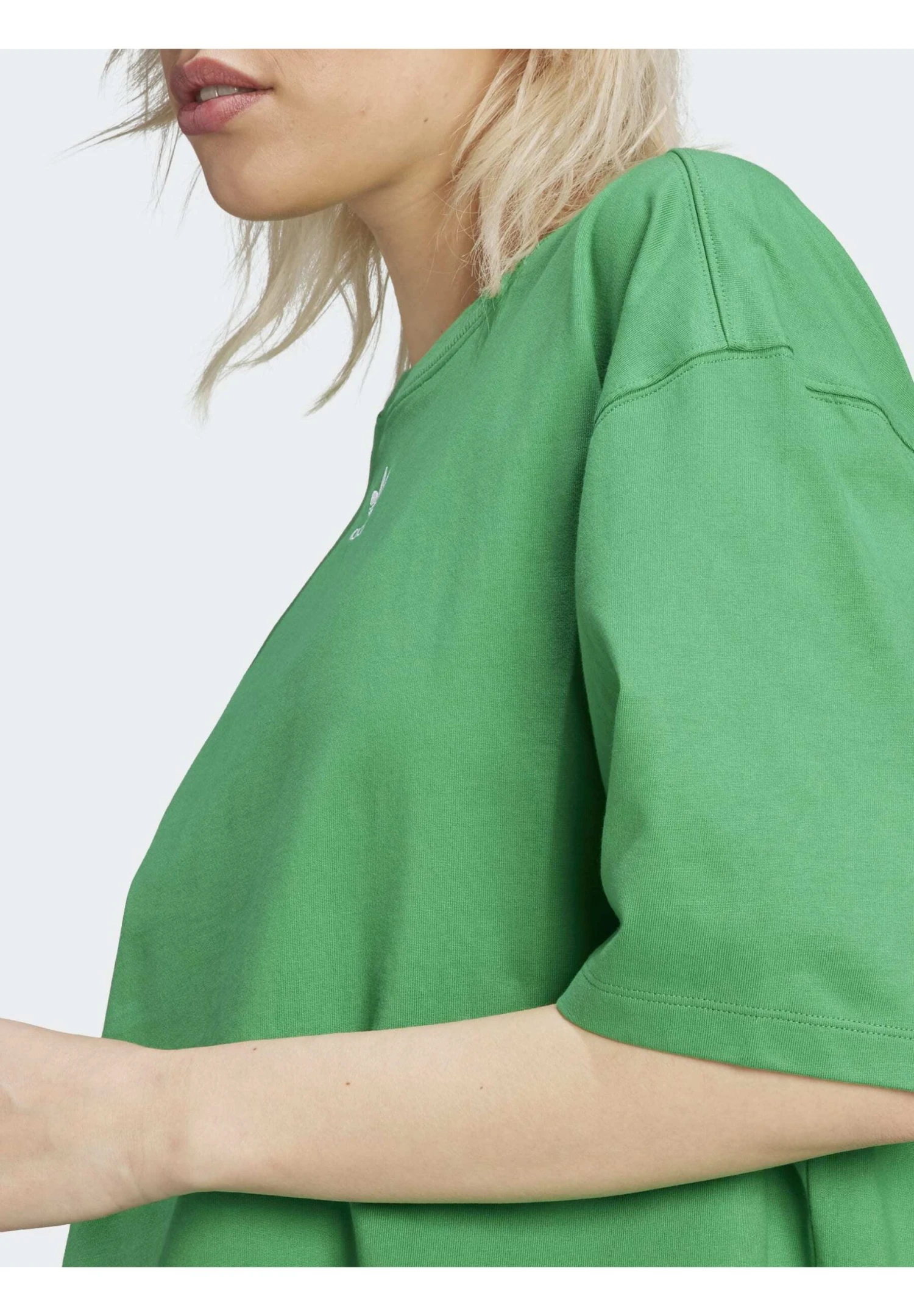 Adidas Originals Essentials - Basic T-Shirt - Green 6 Adidas Originals Essentials - Basic T-Shirt - Green - Image 4