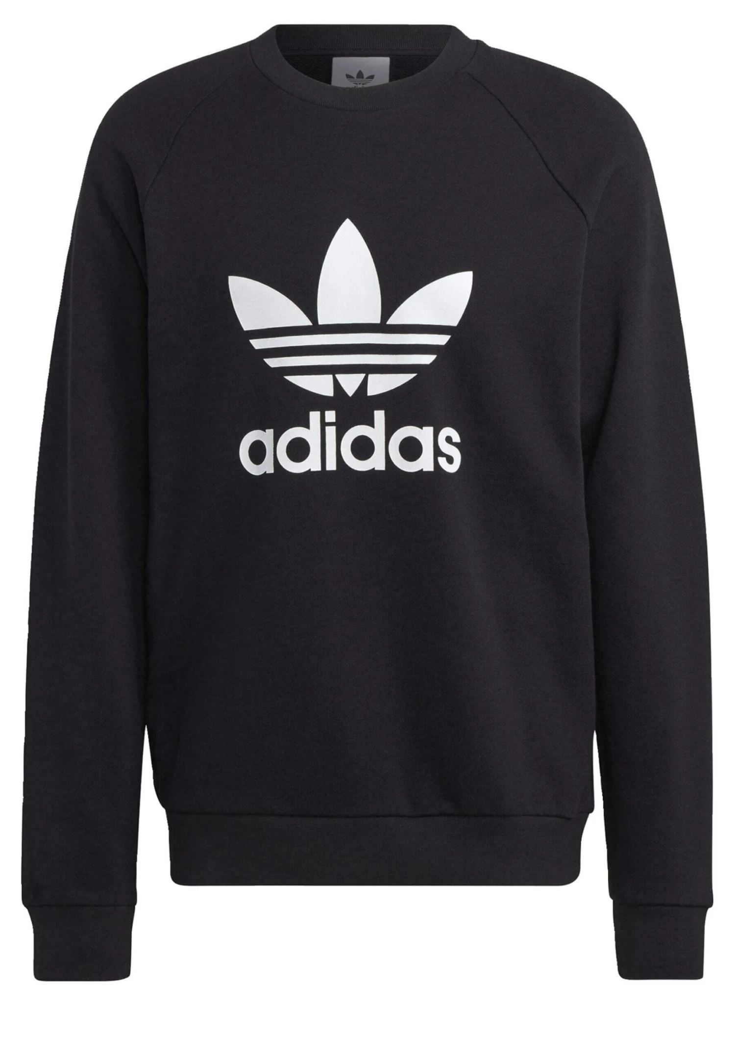 Adidas Originals Trefoil Crew - Sweatshirt - Black 7 Adidas Originals Trefoil Crew - Sweatshirt - Black - Image 5