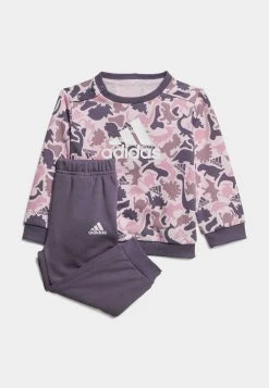 Adidas Sportswear Essentials Allover Print Set - Sweatshirt - Clear Pink Bliss Pink Orchid Shadow Violet -Adidas Shop df5b36d966b5447c8f480cb5c7b37518
