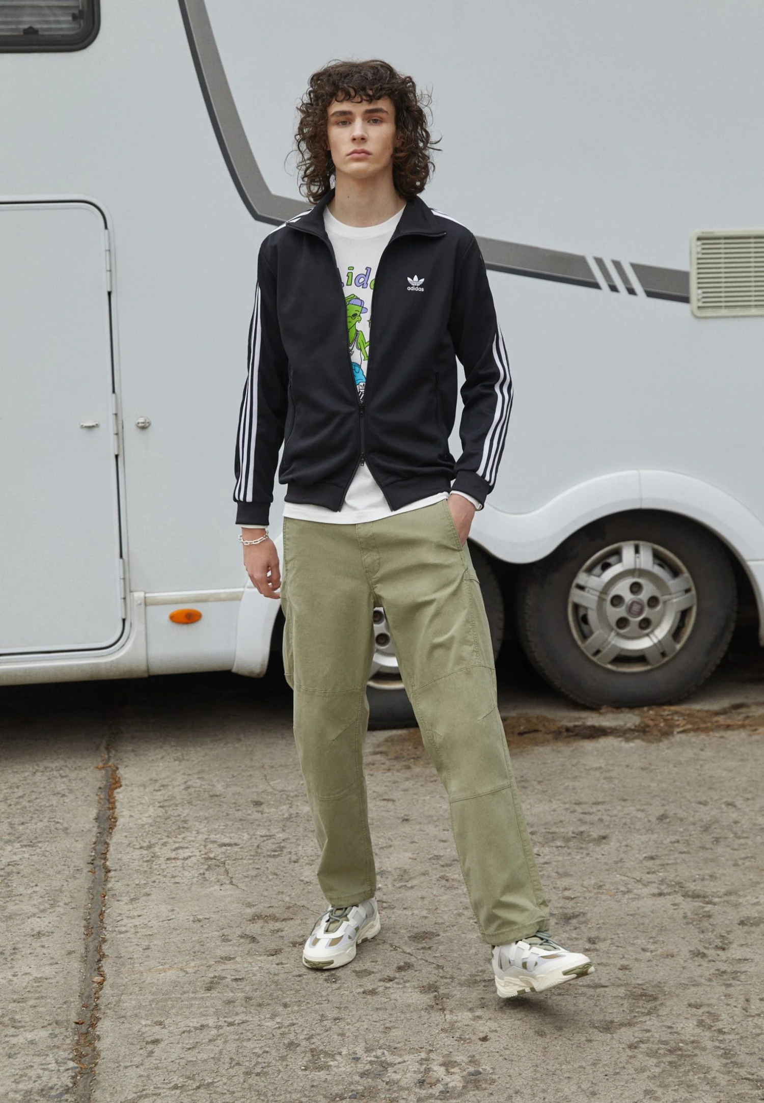 Adidas Originals Beckenbauer Unisex - Training Jacket - Black 4 Adidas Originals Beckenbauer Unisex - Training Jacket - Black - Image 2