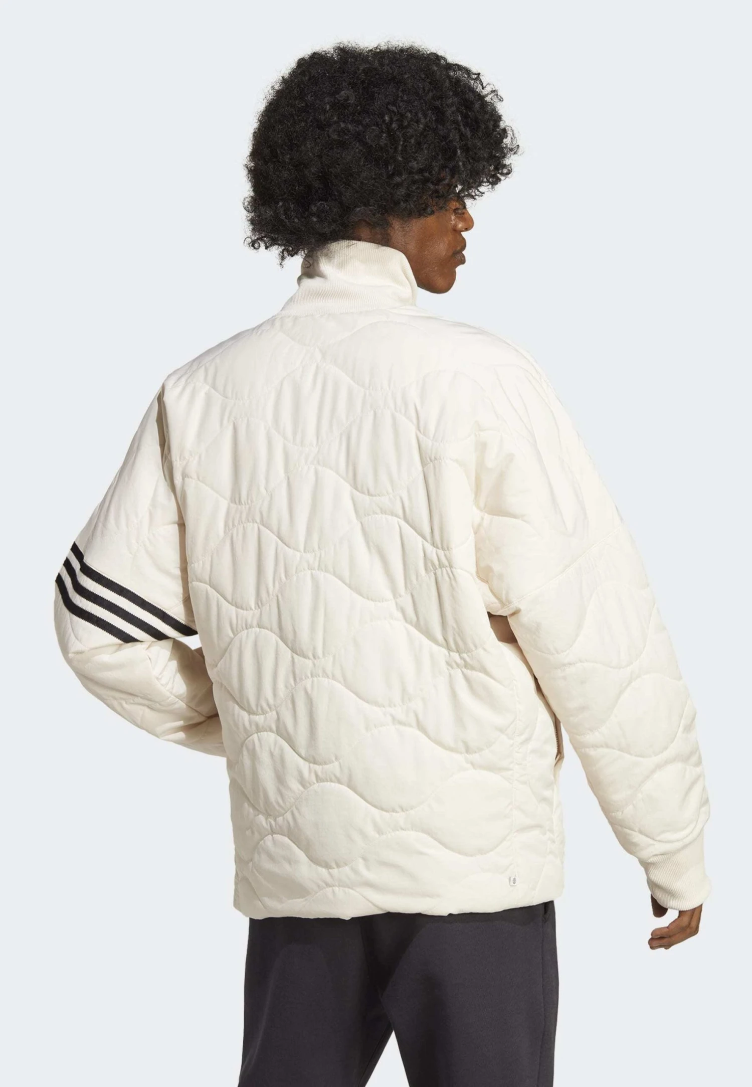 Adidas Originals Adicolor Neuclassics - Light Jacket - White/Black 4 Adidas Originals Adicolor Neuclassics - Light Jacket - White/Black - Image 2