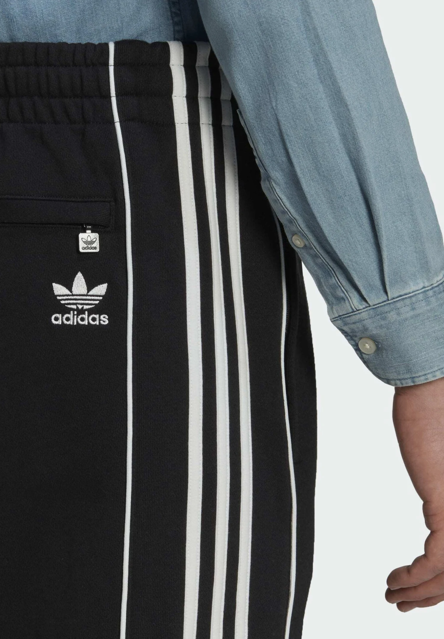 Adidas Originals Ess Swtp - Tracksuit Bottoms - Black 7 Adidas Originals Ess Swtp - Tracksuit Bottoms - Black - Image 5