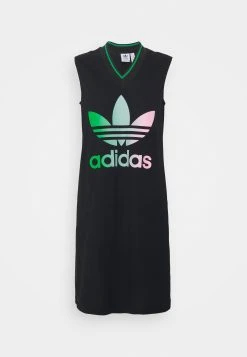 Adidas Originals Adicolor 70S V Neck Dress - Day Dress - Black 14 Adidas Originals Adicolor 70S V Neck Dress - Day Dress - Black -Adidas Shop e26181bac4c6428387177462e1e833a4