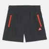 Adidas Sportswear Unisex - Shorts - Grey Six/Solar Red -Adidas Shop e2a1b6ac30a34a948171dfddd0233ad3