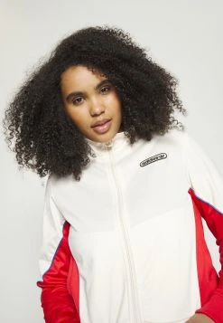 Adidas Originals Track - Training Jacket - White/Vivid Red -Adidas Shop e30c85e0e6a74806870c3e6875abc83c
