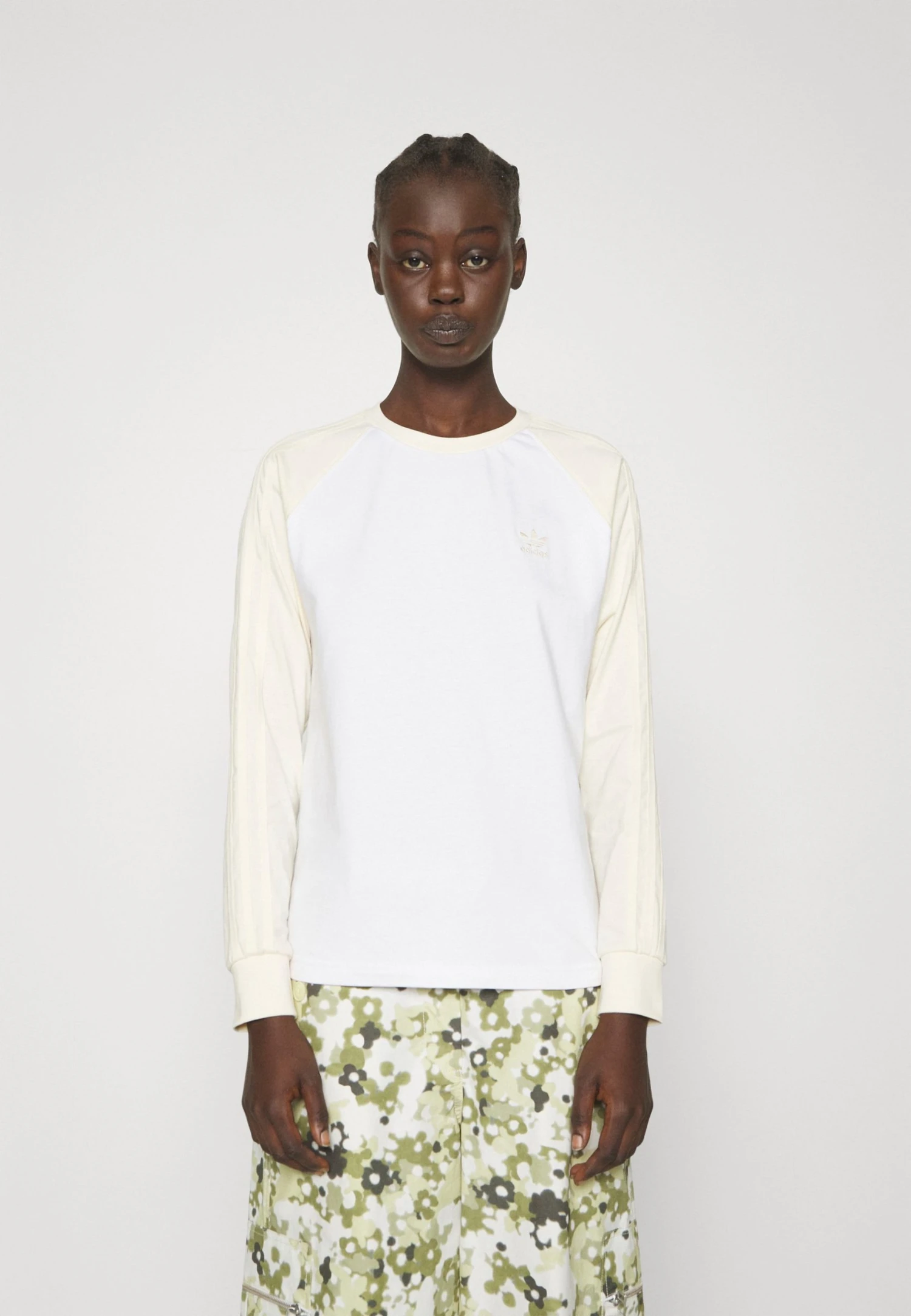 Adidas Originals Long Sleeve - Long Sleeved Top - White 5 Adidas Originals Long Sleeve - Long Sleeved Top - White - Image 3