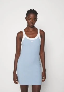 Adidas Originals Originals Racerback Midi Dress - Shift Dress - Ambient Sky 12 Adidas Originals Originals Racerback Midi Dress - Shift Dress - Ambient Sky -Adidas Shop e38f55552ca94769b8a9134c5ea69b82