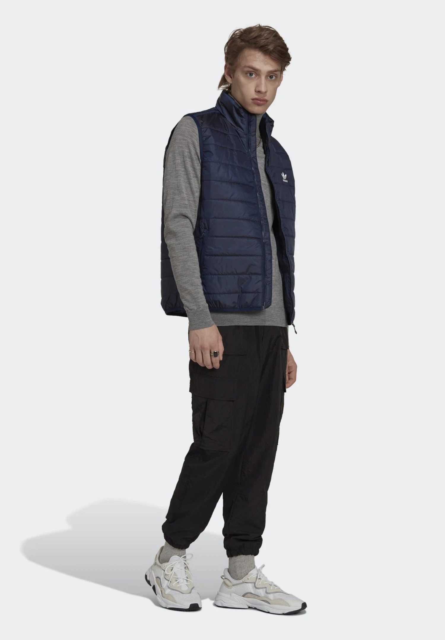 Adidas Originals Padded - Waistcoat - Night Indigo 4 Adidas Originals Padded - Waistcoat - Night Indigo - Image 2