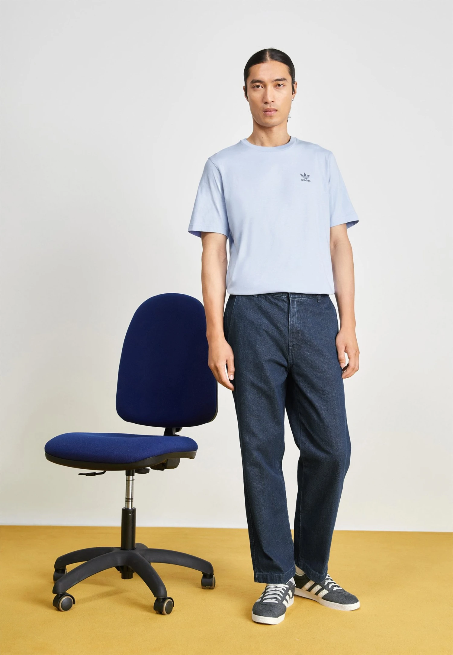 Adidas Originals Back Tee - Print T-Shirt - Blue Dawn 4 Adidas Originals Back Tee - Print T-Shirt - Blue Dawn - Image 2