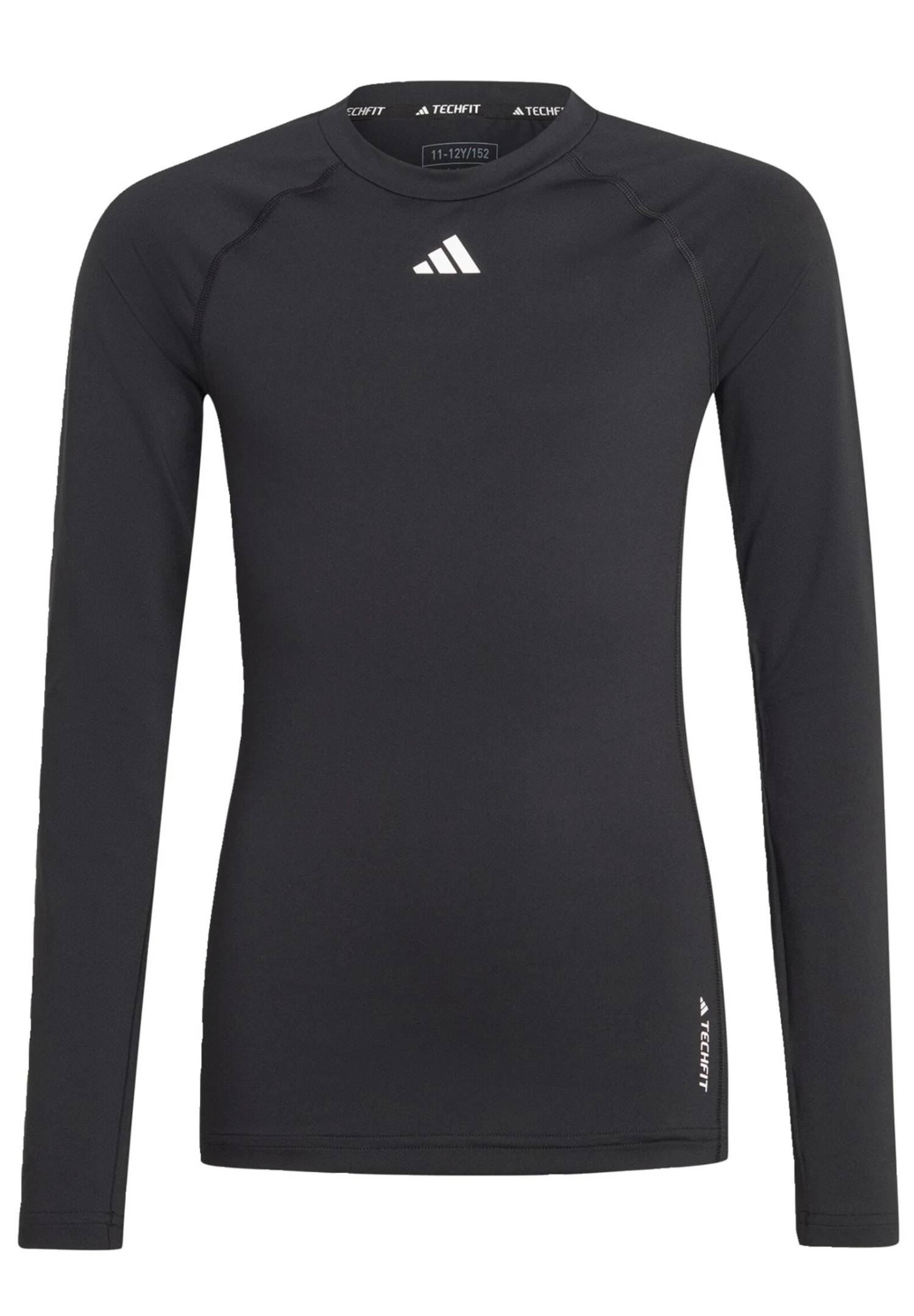 ADIDAS PERFORMANCE Aeroready Techfit - Long Sleeved Top - Black/White 3 ADIDAS PERFORMANCE Aeroready Techfit - Long Sleeved Top - Black/White