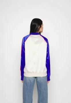 Adidas Originals Track - Bomber Jacket - White/Lucid Blue -Adidas Shop e4d7174aaa26455a887bd4c7fd4f44bc