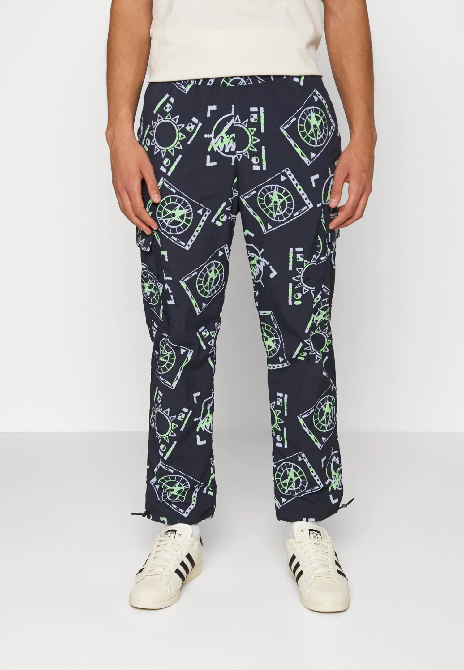 Adidas Originals Cargo Trousers - Multicolor/Black 5 Adidas Originals Cargo Trousers - Multicolor/Black - Image 3