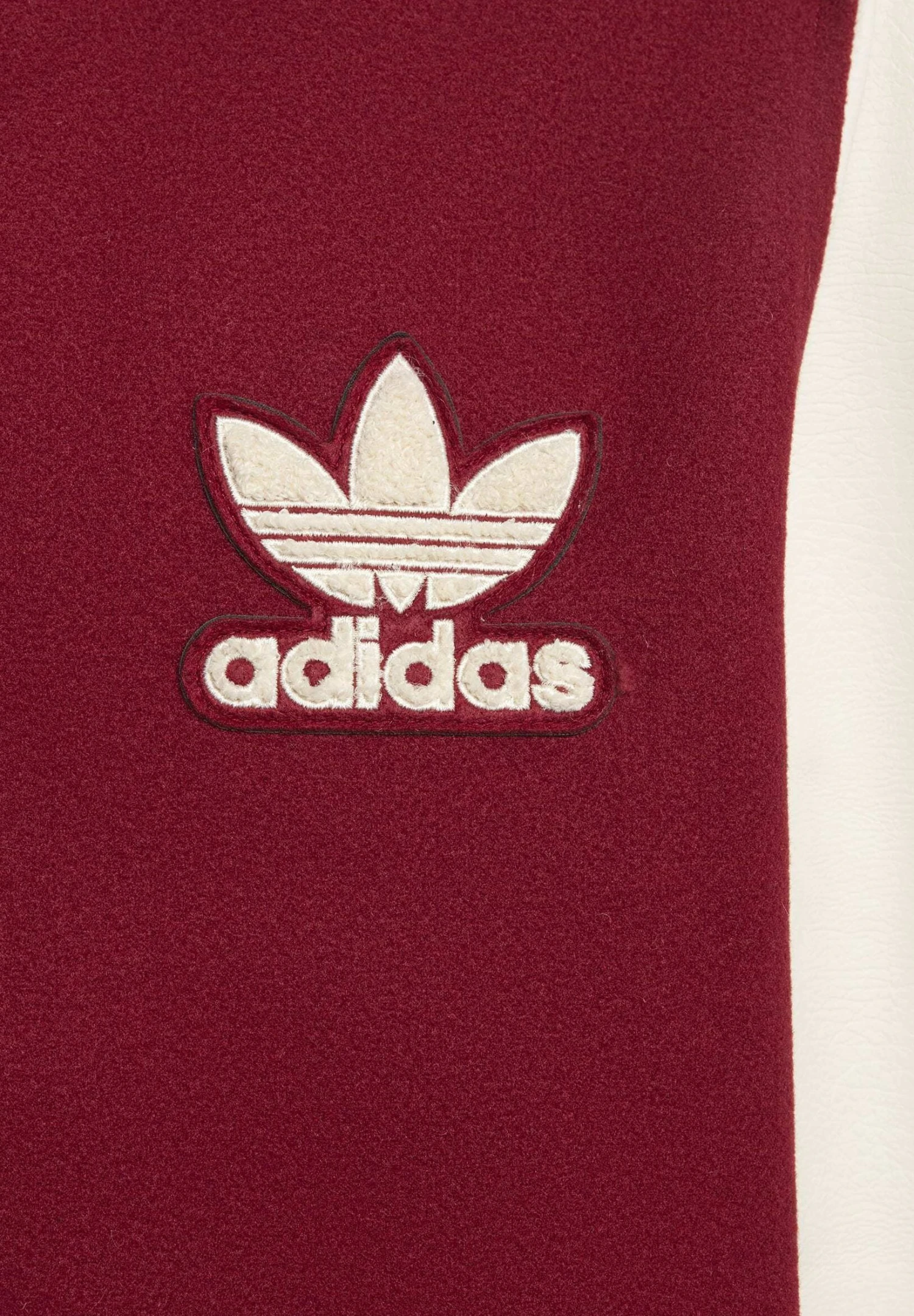 Adidas Originals Junior Unisex - Bomber Jacket - Collegiate Burgundy 9 Adidas Originals Junior Unisex - Bomber Jacket - Collegiate Burgundy - Image 7