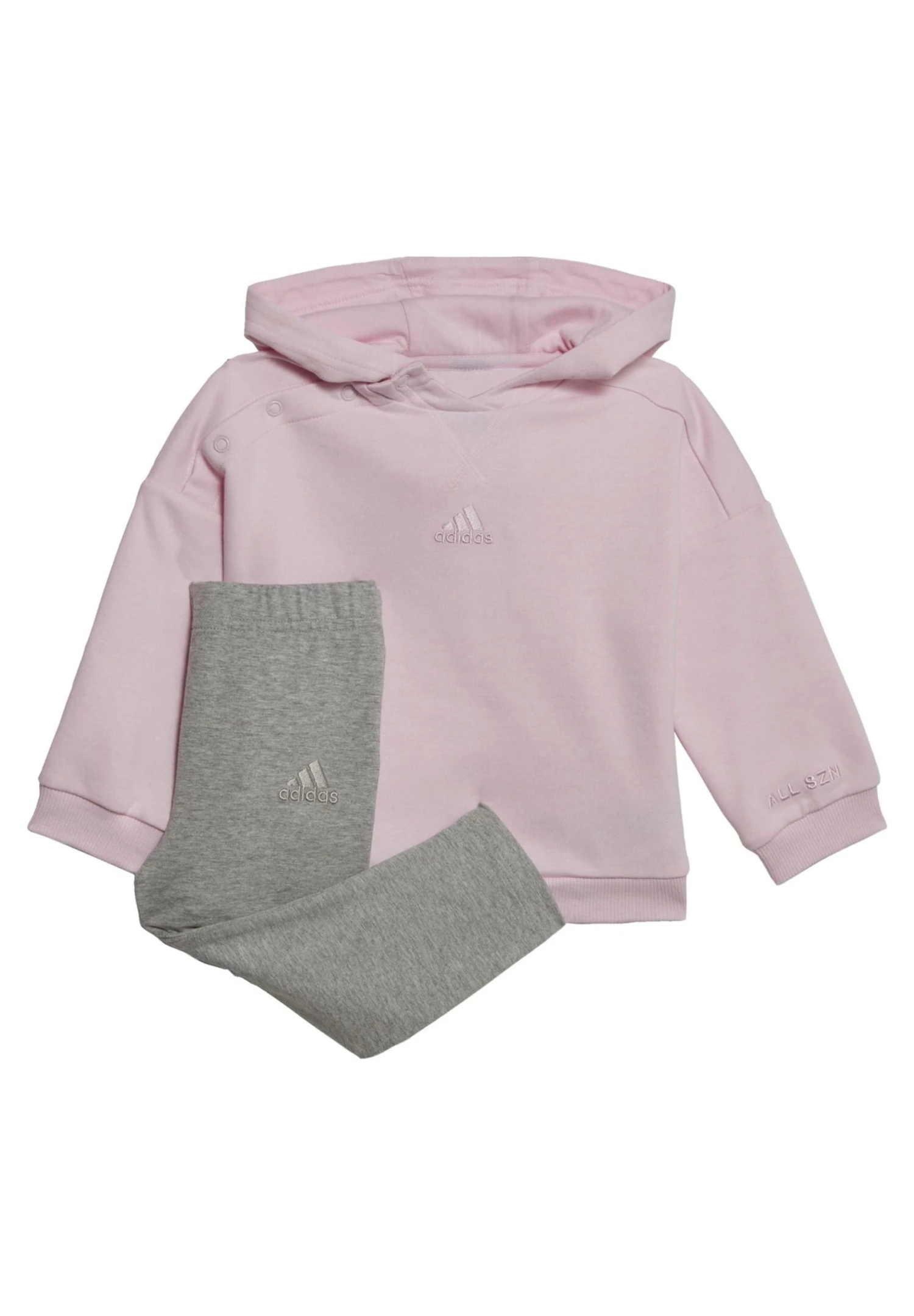 Adidas Sportswear Set - Sweatshirt - Clear Pink 5 Adidas Sportswear Set - Sweatshirt - Clear Pink - Image 3