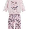 Adidas Sportswear Dino Camo Allover Print French Set - Tracksuit - Clear PinkWhite
