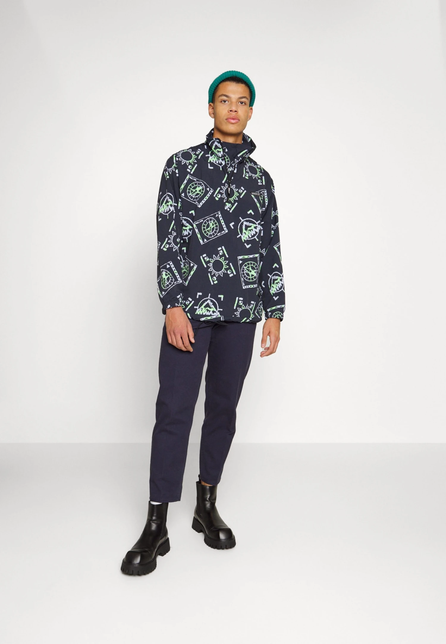 Adidas Originals Windbreaker - Multi-Coloured/Black 7 Adidas Originals Windbreaker - Multi-Coloured/Black - Image 5