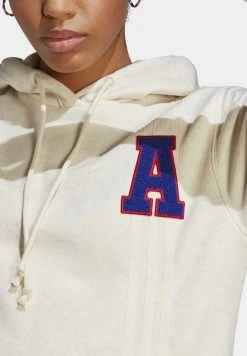 Adidas Originals Varsity Small Logo Hoodie - Sweatshirt - White Mel -Adidas Shop e7c7c59f2ed14b73b4dada6ef15adff9