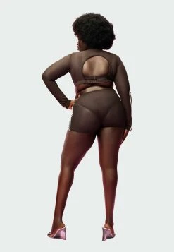 Adidas Originals Overlay Swim - Bikini Top - Dark Brown -Adidas Shop e8a13b0993ff49c2a7d4a200c05fe950