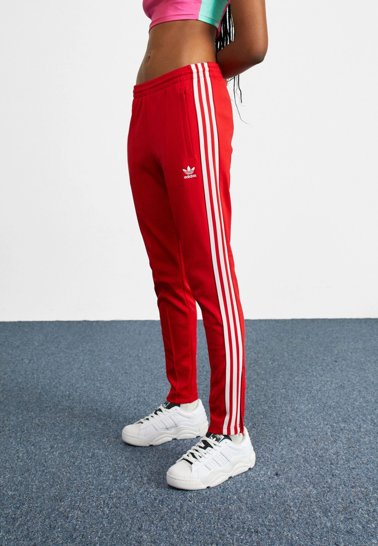 Adidas Originals Classic Trackpant Open Hem - Tracksuit Bottoms - Better Scarlet 3 Adidas Originals Classic Trackpant Open Hem - Tracksuit Bottoms - Better Scarlet