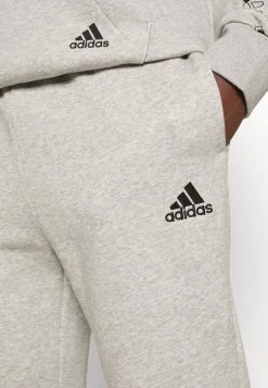 Adidas Sportswear Feelcozy Pant - Tracksuit Bottoms - Medium Grey Heather/Black -Adidas Shop ea37bd0b7fa645cfb364e8eb6099eb0b